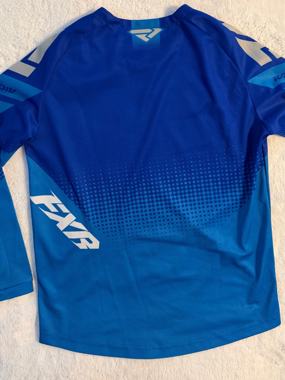 Yamaha Kids Blue MX Racing Pants (26) & top (10/12 yr) Blue GUC - Picture 3 of 12